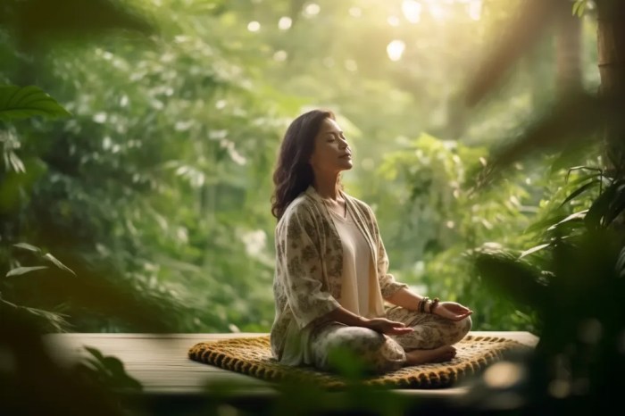 Meditation yoga peaceful royalty tranquil silhouette meditate sunrise sunset wallpaper calm stock landscape photography silhouettes morning atmosphere tree peace computer 6 Techniques to Create a Peaceful Meditation Environment